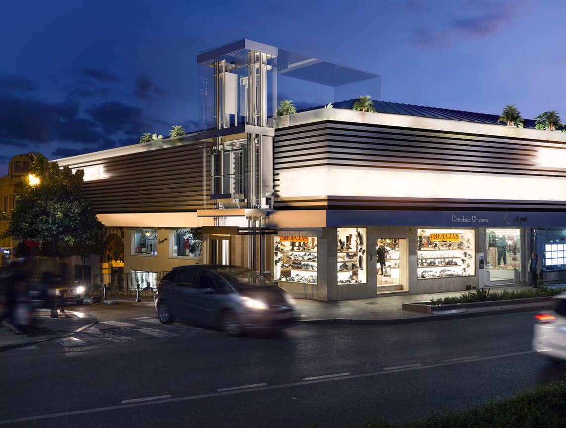 Shopping center project